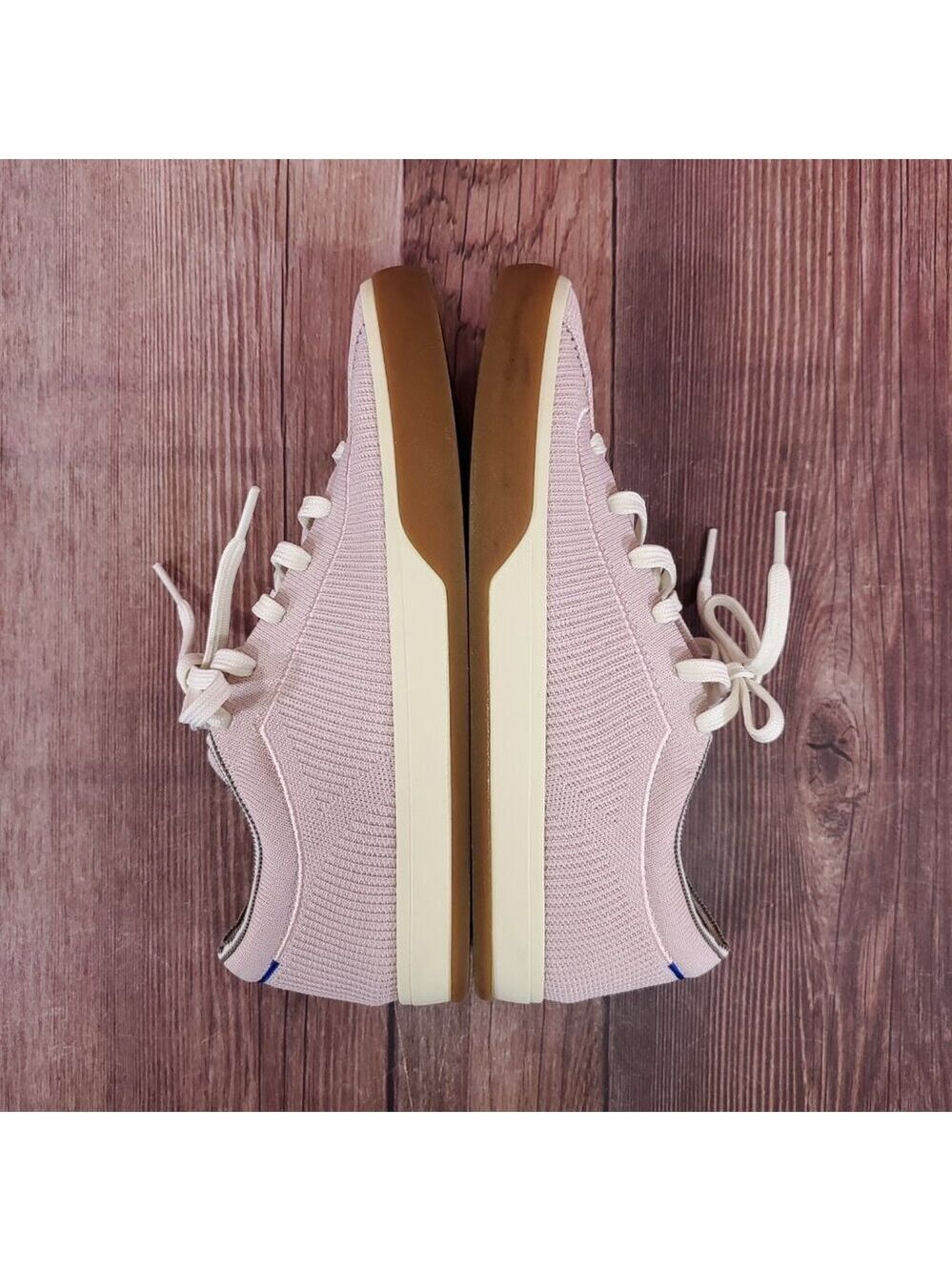 Rothys The Lace Up Sneaker Womens Size 9 Lilac Comfort Low Top Eco Friendly - Picture 9 of 16